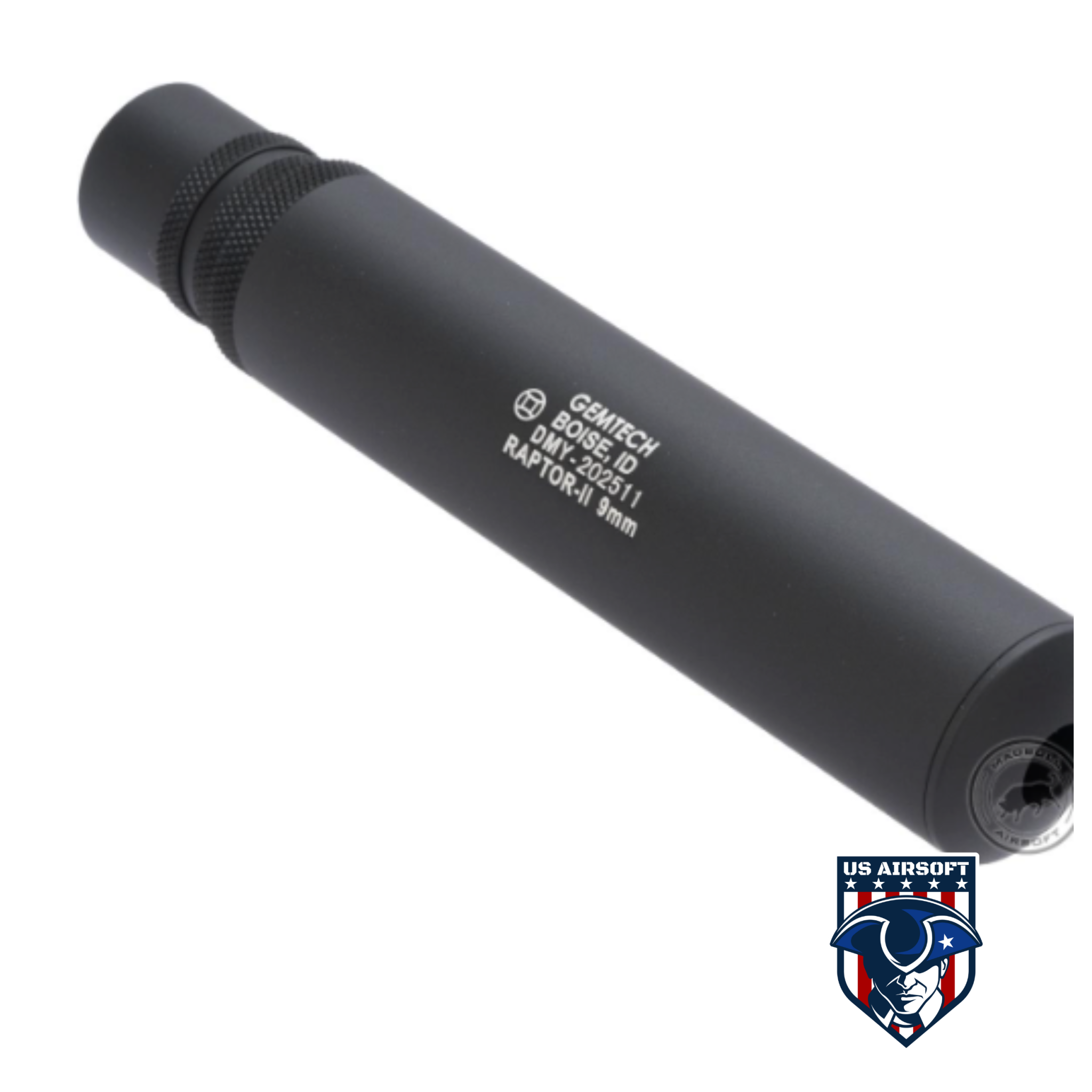 Gemtech Raptor II Mock Suppressor - US Airsoft, Inc.