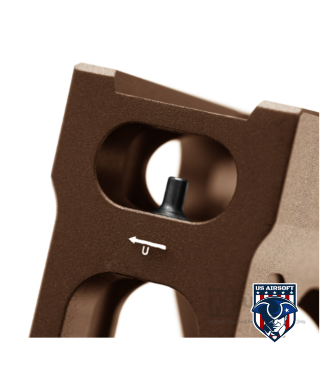 PTS UNITY TACTICAL FAST™ MICRO RISER MOUNT (Bronze)