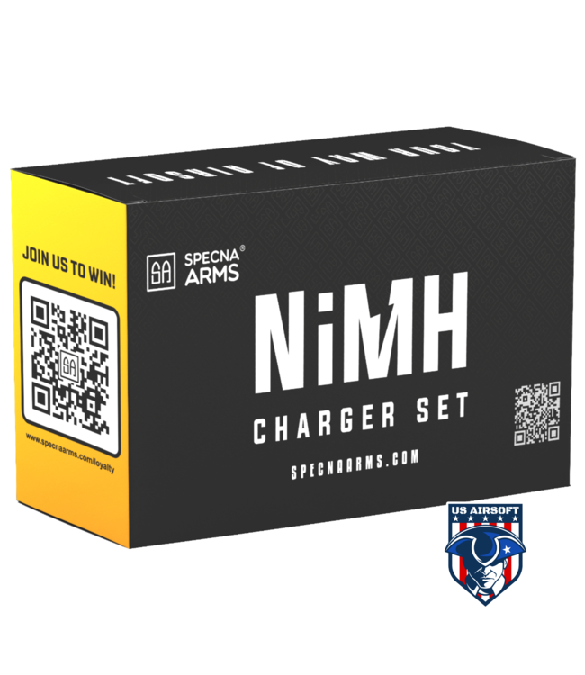 EASY Specna Arms Charger + NiMh 9.6 V 1600 mAh battery pack