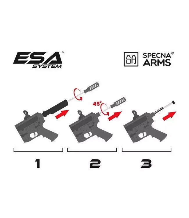 Specna Arms - SA-C24 CORE™ Carbine Replica - czarna