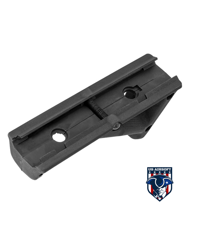 Atlas Custom Works MP Style Angled Foregrip for Picatinny, Keymod, & M-LOK (Black)