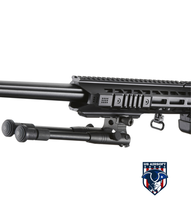 WellFire MB4419-2BAB Bolt Action Airsoft Sniper Rifle (Color: Black)