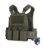 lancer tactcial Plate Carrier Tactical Vest w/ Mag Pouches - (OD Green)