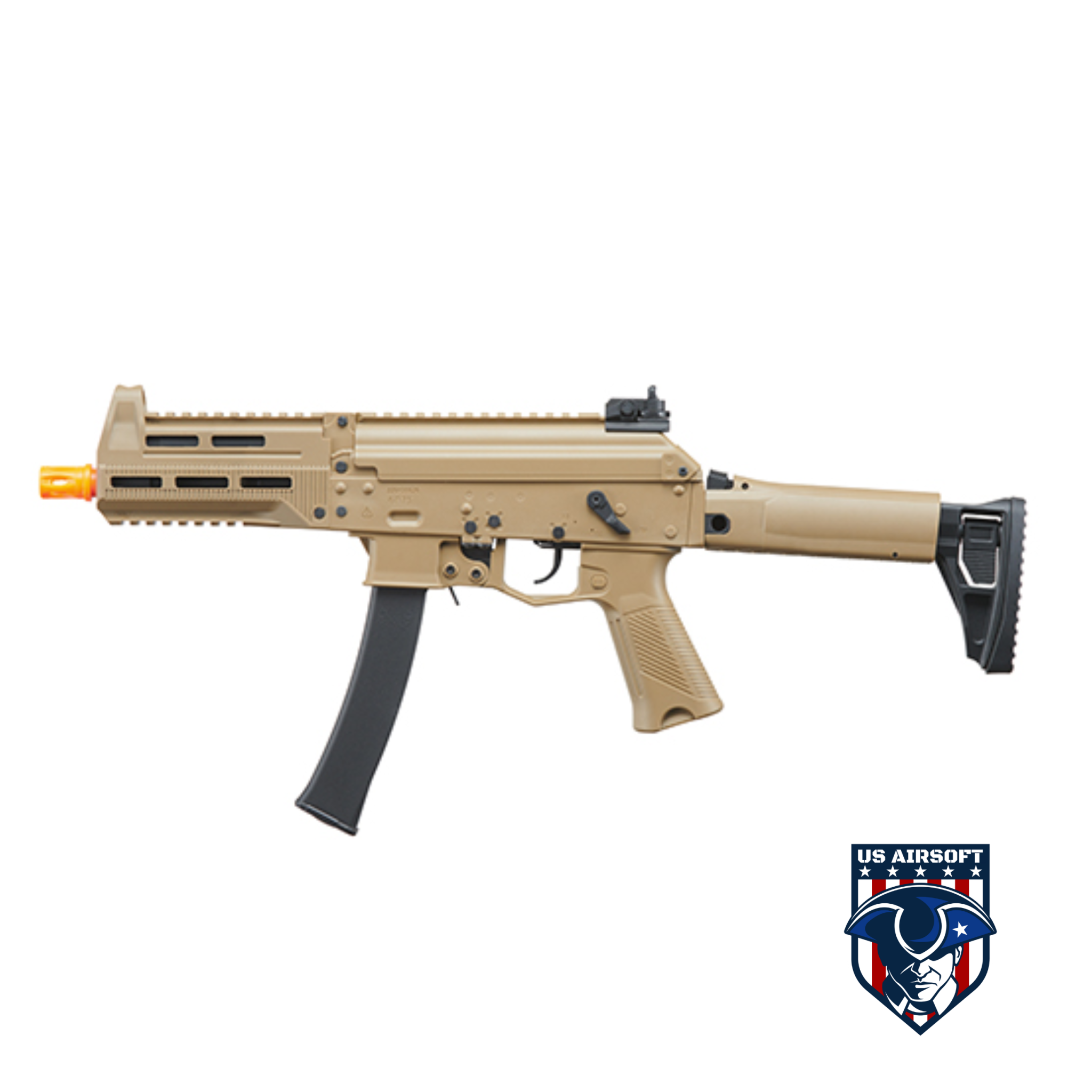 Lancer Tactical PPK-20 Gen 3 Compact AEG Airsoft SMG - (Tan) - US