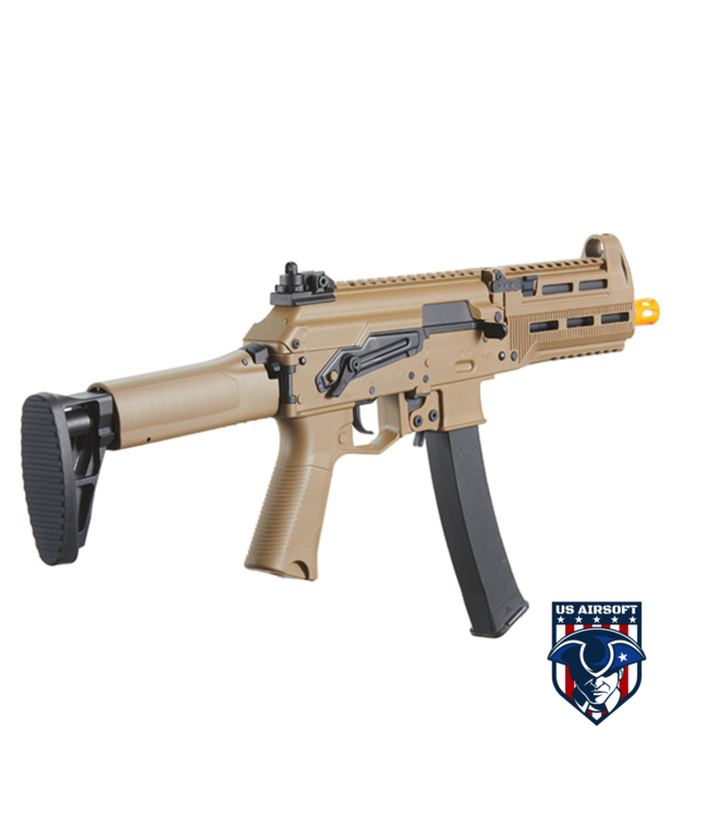 Lancer Tactical PPK-20 Gen 3 Compact AEG Airsoft SMG - (Tan)