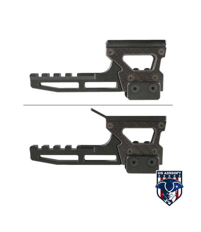 Atlas Custom Works Modular Optics Mount (Color: Black)