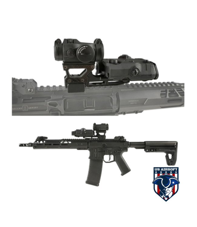 Atlas Custom Works Modular Optics Mount (Color: Black)