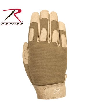 ROTHCO Rothco Lightweight All Purpose Gloves (Tan) Size: Large