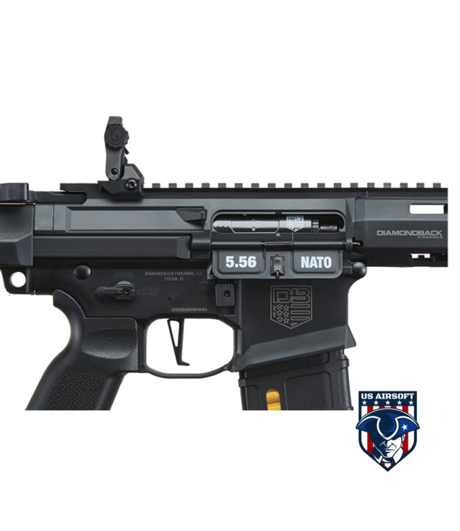 Bo Manufacturer Diamondback Licensed DB15 AP306 7" Airsoft AEG Rifle