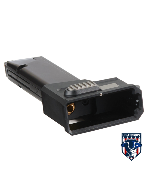 Lancer Tactical HPA AEG M4 Magazine Adaptor For AAP01 Airsoft Pistols - (Black)