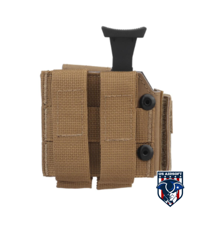 Matrix Universal Nylon Pistol Holster (Color: Coyote Brown)