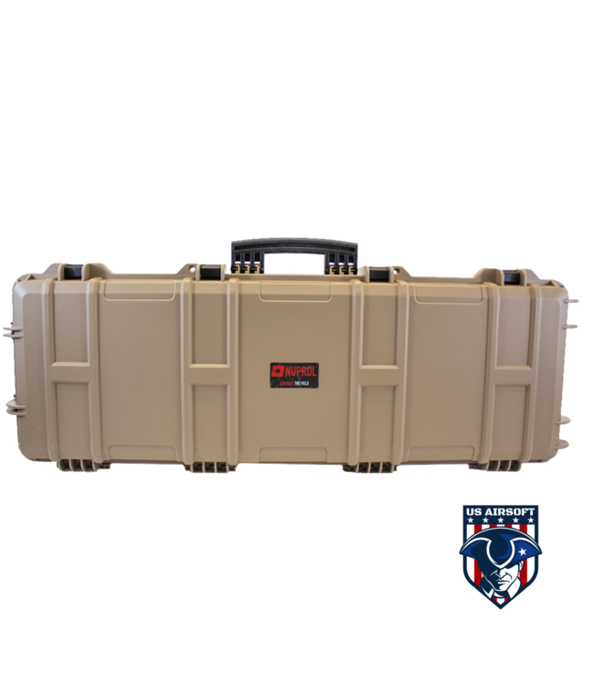 Nuprol Heavy Duty Large Hard Case 43" with Egg Style Foam - Tan