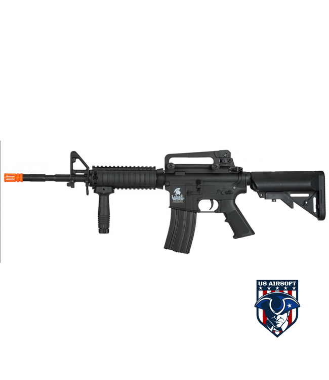 lancer tactcial Lancer Tactical Gen 2 M4 RIS Airsoft Gun AEG Rifle - (Black)(No Battery and Charger)