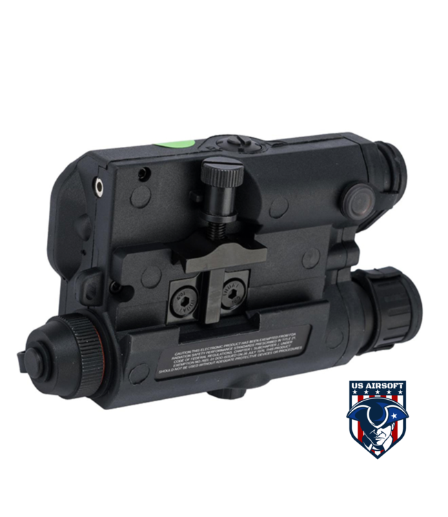 ACW Dummy LA-5C PEQ15 Box with Green Laser - Black