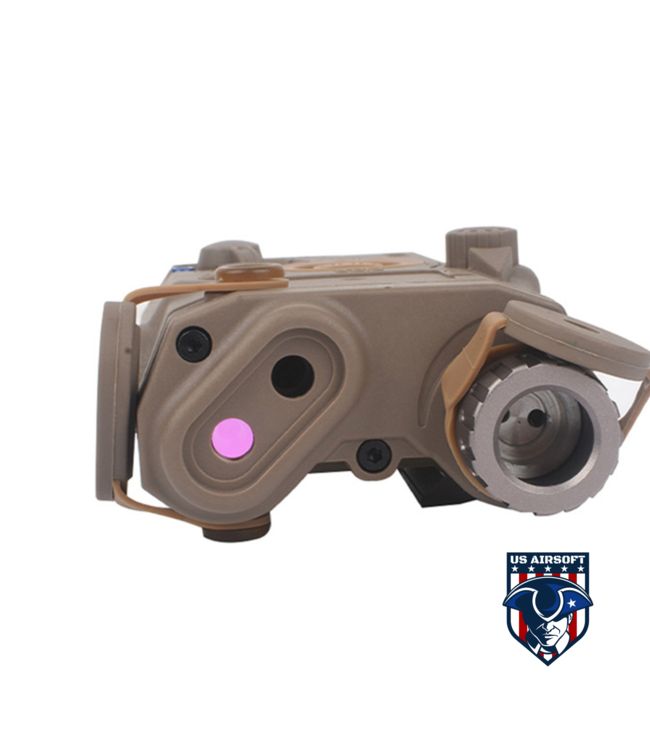 ACW Dummy LA-5C PEQ15 Box with Green Laser - Dark Earth