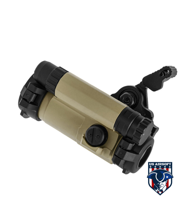 Atlas Custom Works M5 Red Dot with Riser Mount - (Tan)