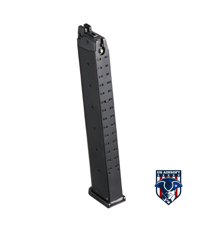 Lancer Tactical Tandemkross CTHULHU Extended GBB Pistol Magazine - (Black)