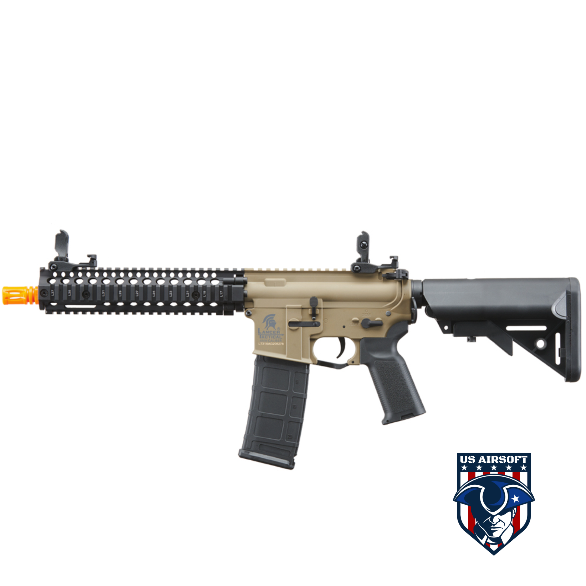 Lancer Tactical Gen 2 Raider M4 Airsoft AEG Rifle (Color