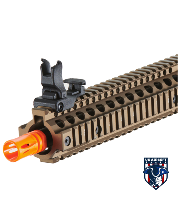 Lancer Tactical Gen 2 Raider M4 Airsoft AEG Rifle (Color: Black & Tan)