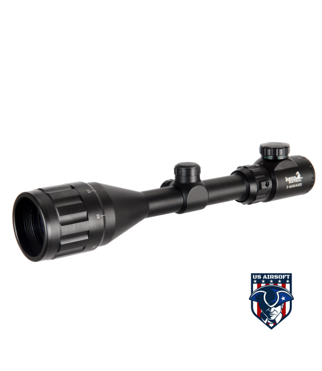 Lancer Tactical CA-416B Red & Green Dual Illuminated AO Scope