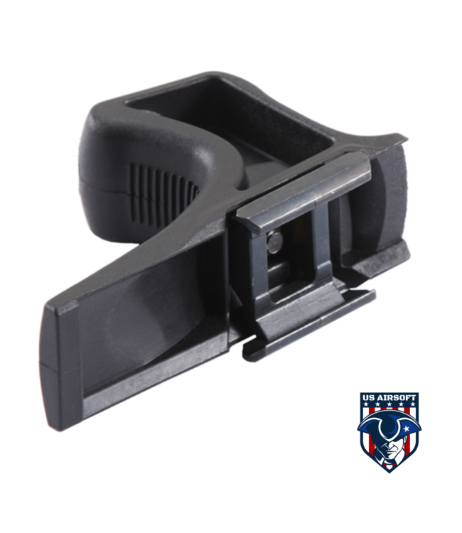 Sentinel Gears Low Profile Angled Grip for Picatinny Rails (Color: Black)