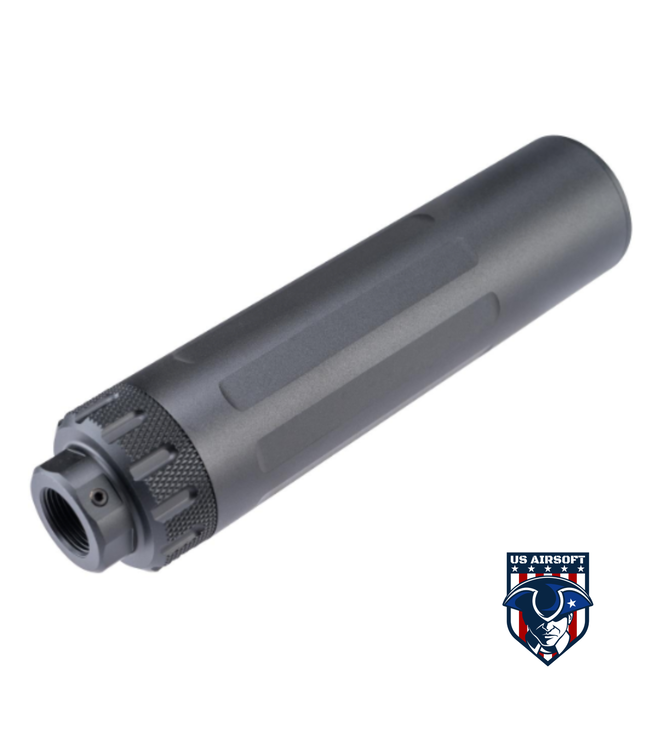 Angel Custom FOX Mock Suppressor Barrel Extension (Model: 140mm / 14mm Neg. / Black)