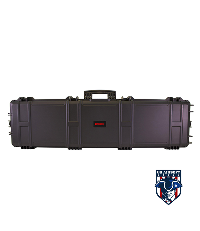 Nuprol Heavy Duty XL Hard Case 54" with Pick and Pluck Foam - Black