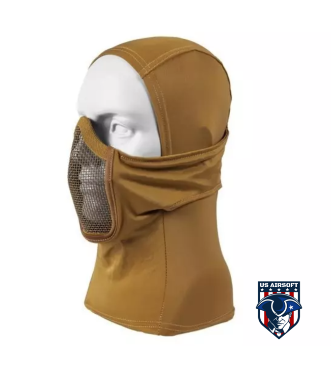 Specna Arms Balaclava hoodie with protector - Tan