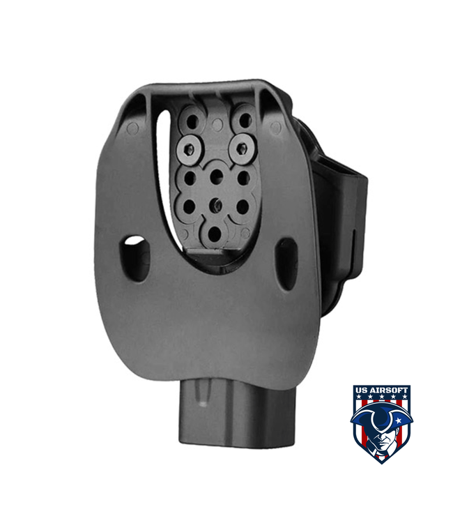 Cytac IWB F-Speeder Fast Draw Holster for Glock 17, 22, 31 Gen 1-4 (Black)