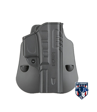 Cytac Cytac IWB F-Speeder Fast Draw Holster for Glock 17, 22, 31 Gen 1-4 (Black)
