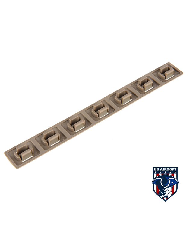 Ranger Armory 7-Section M-Lok Narrow Rail Panels, 4pc (Tan)