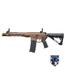 lancer tactcial ZION ARMS R15 MK2 10" RAIL w/ NEBULA II ETU (Bronze)