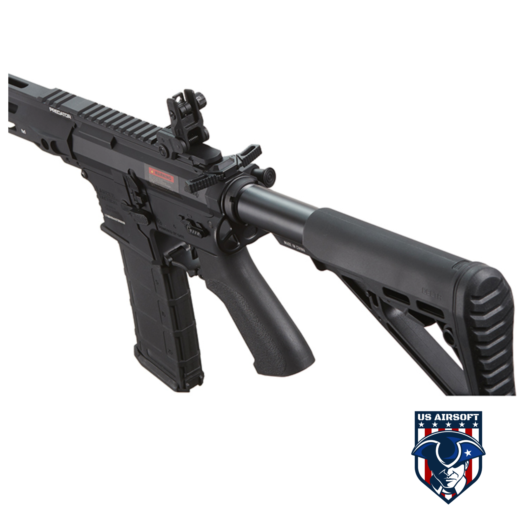 Lancer Tactical Gen 4 Predator 8" CQB AEG w/ Aster II Bluetooth ETU