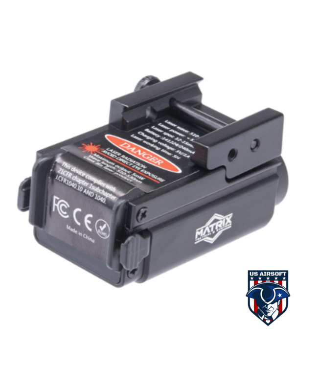 Matrix Max-Luminous Weapon Mount Combat Flashlight (Model: L53980 420 Lumen w/ Green Laser)