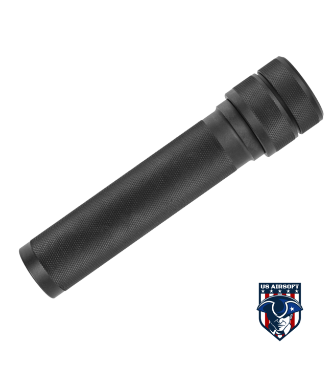 AMA AIRSOFT 14MM CCW AEG SILENCER - BLACK