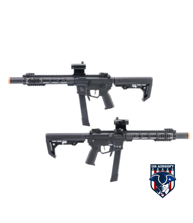 Specna Arms X-Series FLEX ETU Airsoft AEG Pistol Caliber Carbine w/ HAL MOSFET (Color: Black)