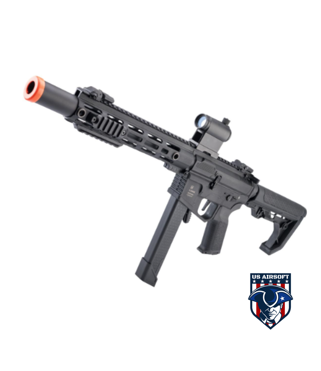 Specna Arms X-Series FLEX ETU Airsoft AEG Pistol Caliber Carbine w/ HAL MOSFET (Color: Black)