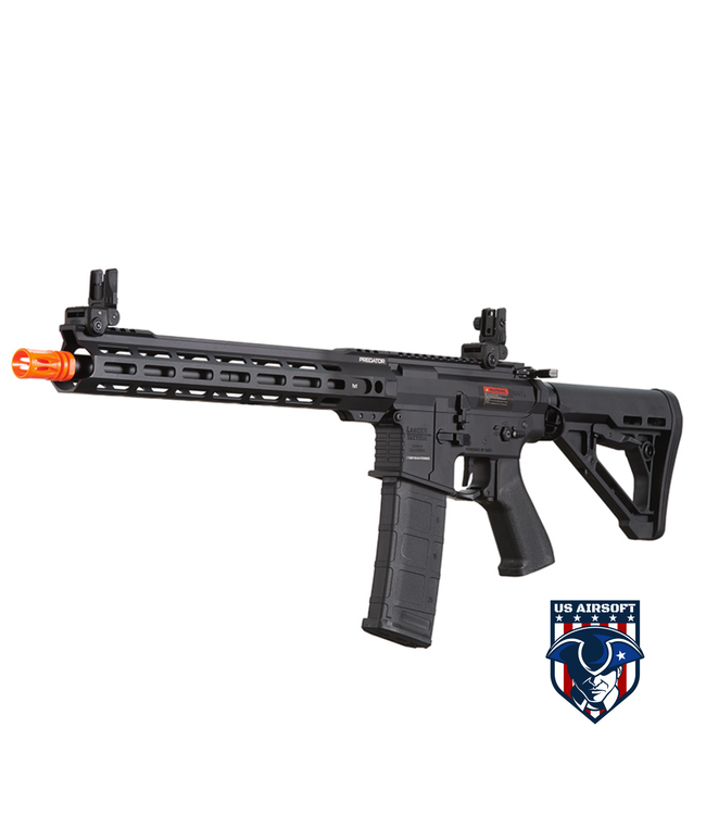 Lancer Tactical Gen 4 Predator 13" Carbine AEG w/ Aster II Bluetooth ETU (Black)