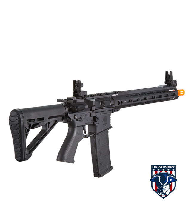 Lancer Tactical Gen 4 Predator 13" Carbine AEG w/ Aster II Bluetooth ETU (Black)