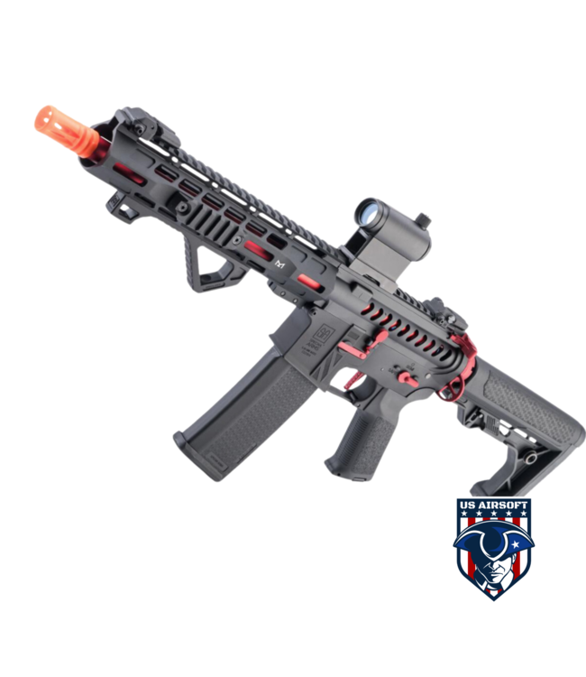 Specna Arms EDGE Series E-39 ETU Airsoft AEG Rifle w/ HAL MOSFET (Color: Red)