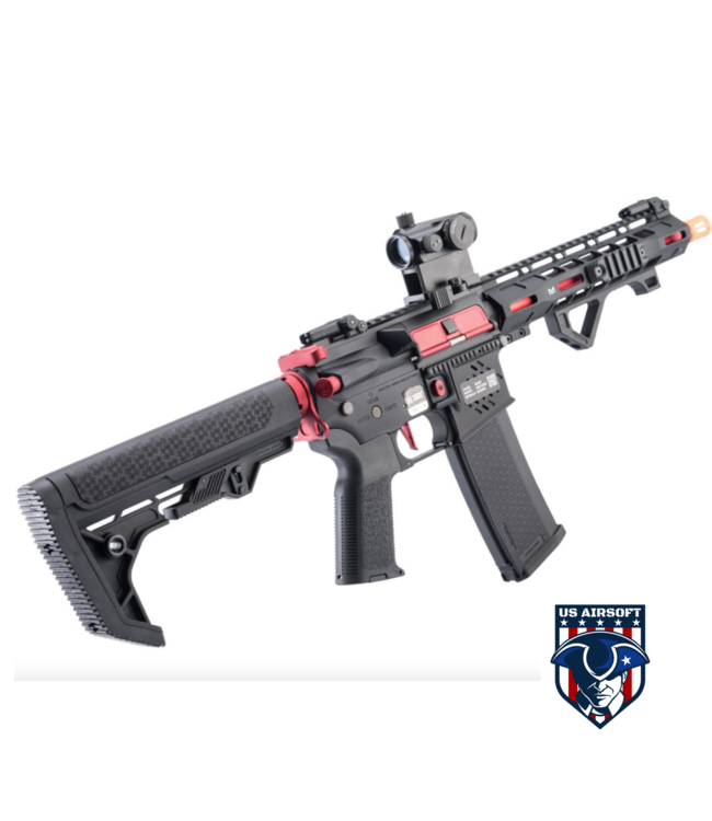 Specna Arms EDGE Series E-39 ETU Airsoft AEG Rifle w/ HAL MOSFET (Color: Red)