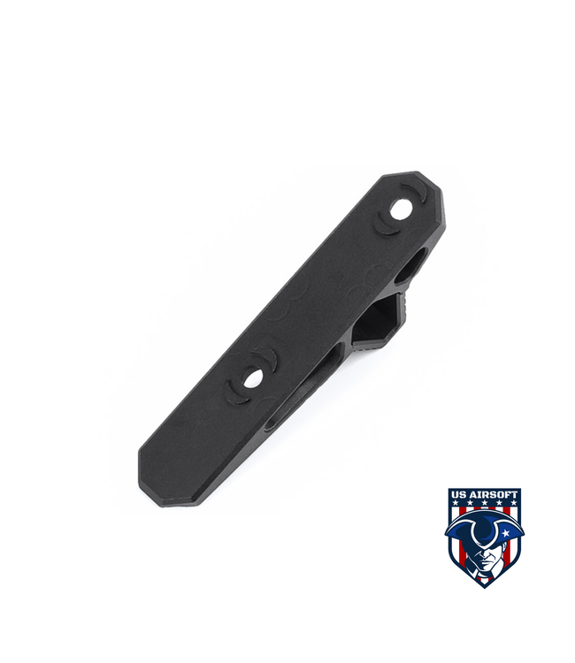 Ranger Armory Angled Hand-Stop for KeyMod and M-LOK (Color: Black)
