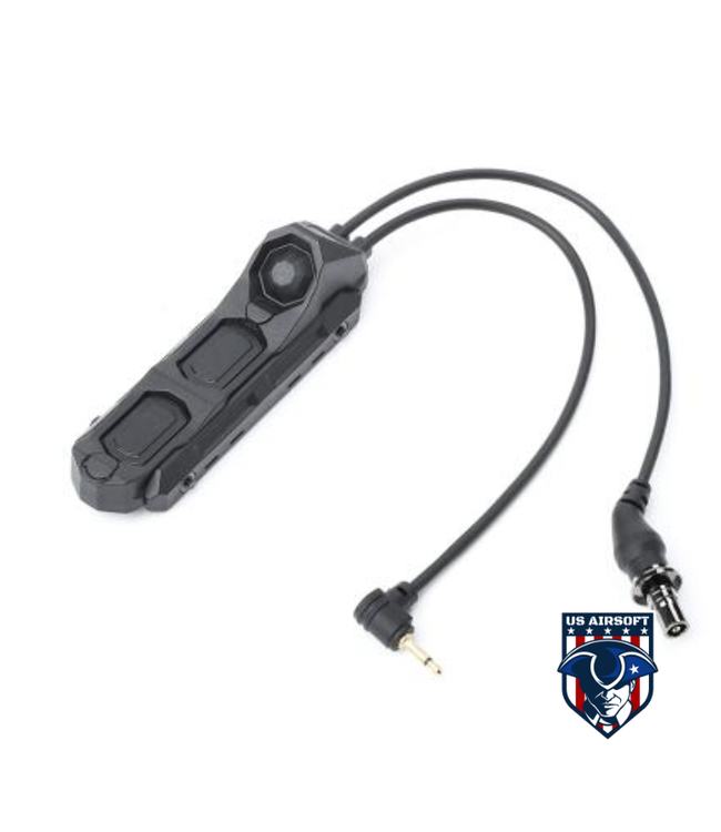 Arne Tactical Arne Tactical Double Port (flashlight&2.5MM) Black