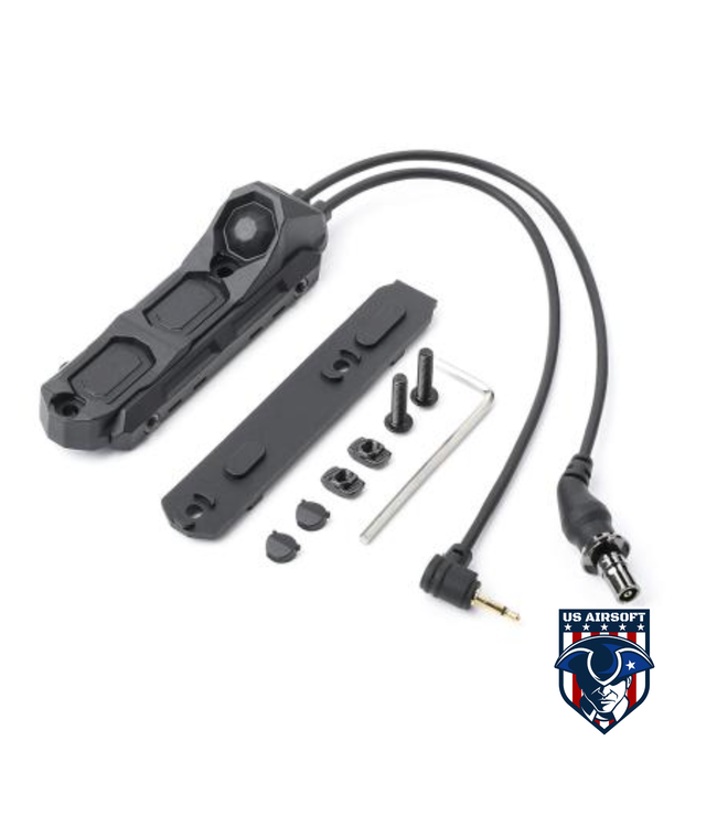 Arne Tactical Double Port (flashlight&2.5MM) Black