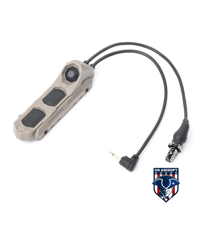 Arne Tactical Arne Tactical Double Port (flashlight&2.5MM) Dark Earth