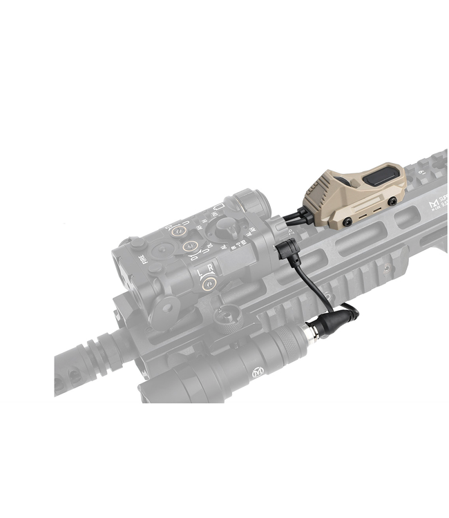 Arne Tactical Double Port (flashlight&2.5MM) Dark Earth