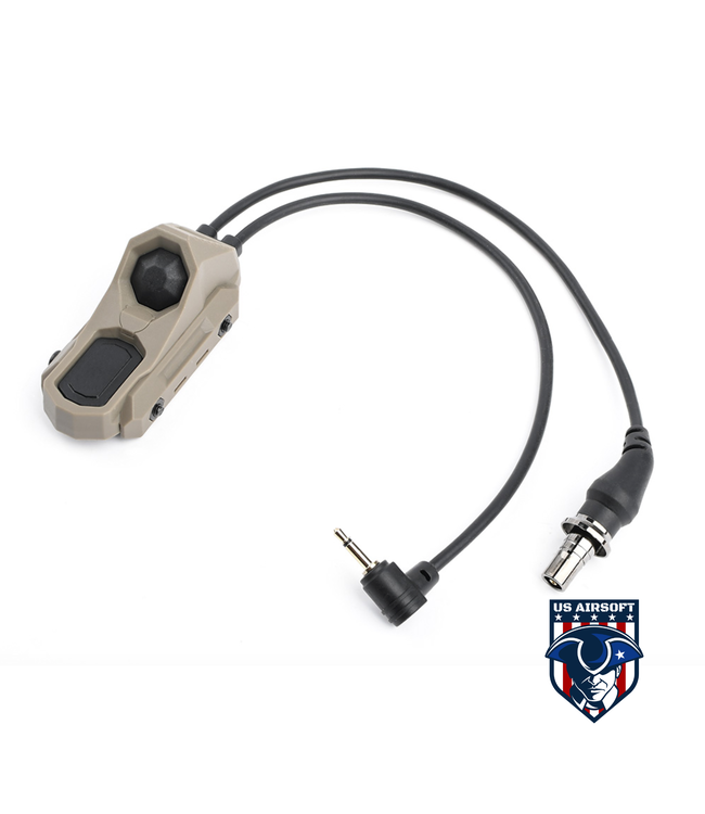 Arne Tactical Arne Tactical Double Port (flashlight&2.5MM) Dark Earth