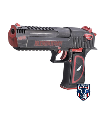 Cybergun Desert Eagle Licensed L6 .50AE Full Metal Gas Blowback Airsoft Pistol by Cybergun (Color: Maximum Effort! / Green Gas / Gun Only)