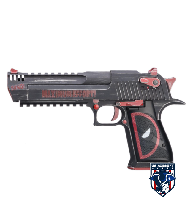 Desert Eagle Licensed L6 .50AE Full Metal Gas Blowback Airsoft Pistol by Cybergun (Color: Maximum Effort! / Green Gas / Gun Only)