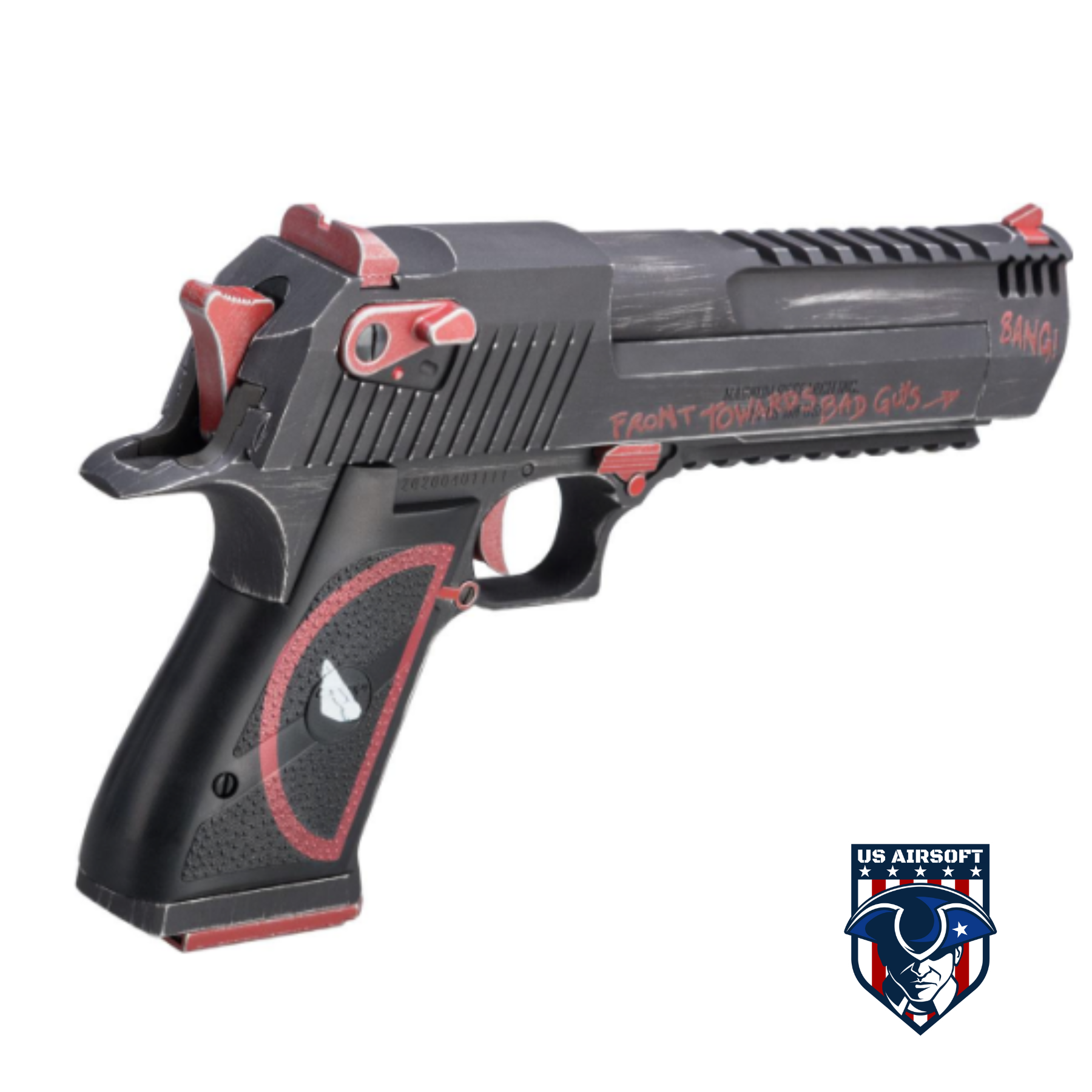 Desert Eagle Licensed L6 .50AE Full Metal Gas Blowback Airsoft Pistol ...